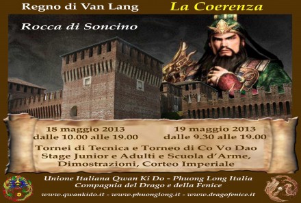 ROCCA DI SONCINO 18-19 maggio 2013 - Phuong Long Italia